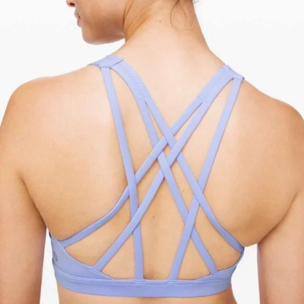 Lululemon Free to Be Serene Sports Bra in Lavender Dusk Size 10